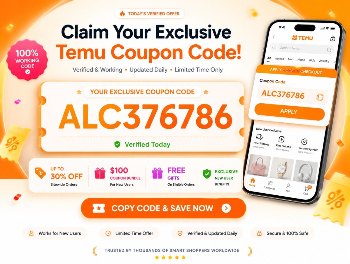 working temu coupon code